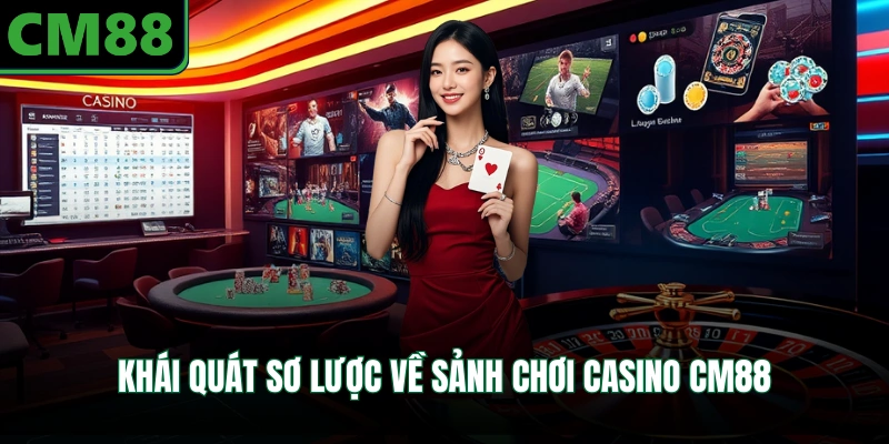 Khái quát sơ lược về sảnh chơi casino CM88